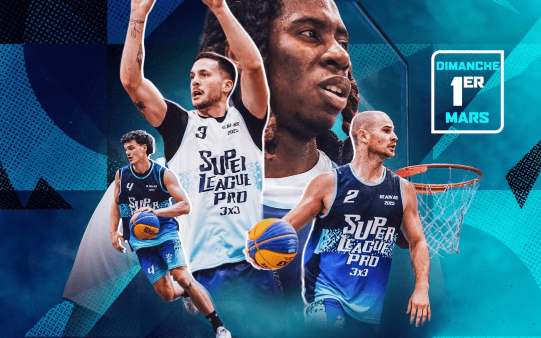Super League Pro 3×3 : Bordeaux accueille la 2ᵉ étape au Palais des Sports le 1er mars