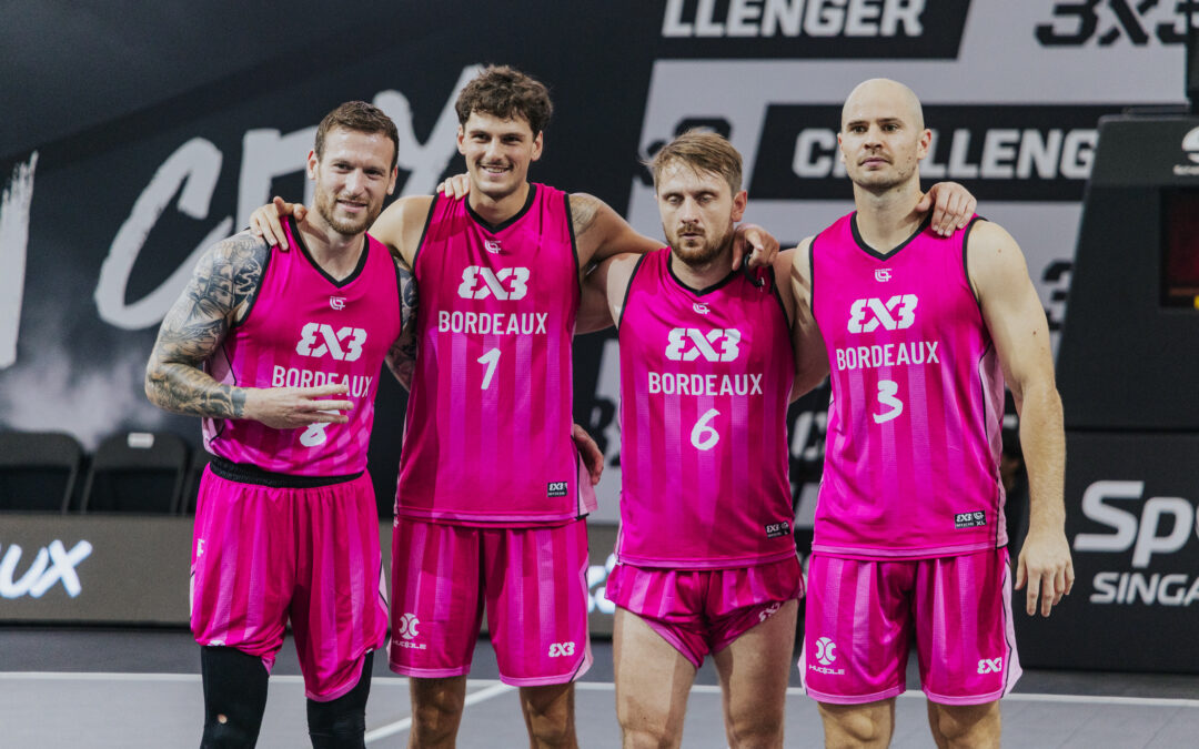 Lion City Challenger : Bordeaux 3×3 termini à la 5e place