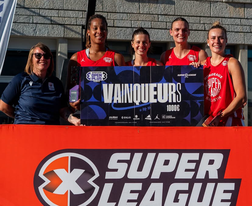 Open Plus de Lorient : Bordeaux 3×3 remporte un troisième titre avant l&rsquo;Open de France